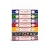 Satya Incense Gift Set Nag Champa, Super hit, Dragon's Blood, Sandalwood, Patchouli, Lavender, Positive Vibes, 15 g