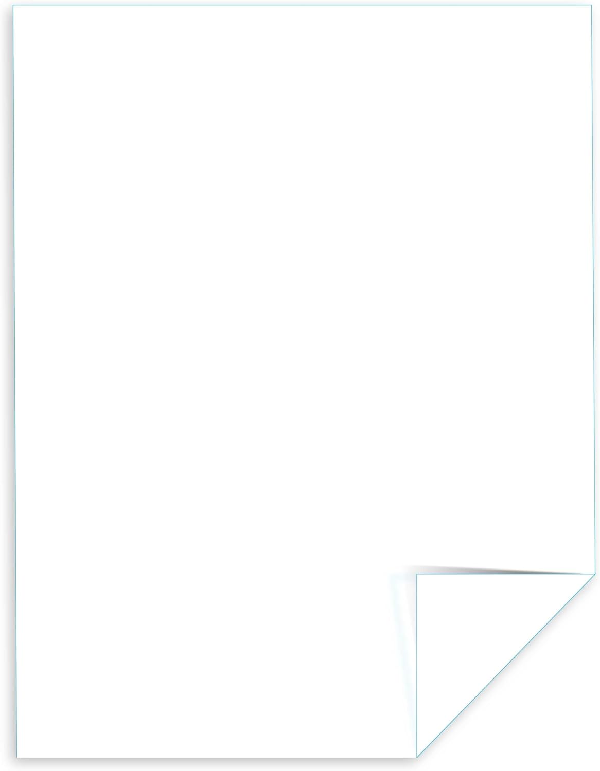 Neenah Index Cardstock, 8.5" x 11", 90 lb./163 gsm, White, 300 Sheets, Lightweight, 94 Brightness - EXTRA SHEETS, MORE VALUE! (91437)