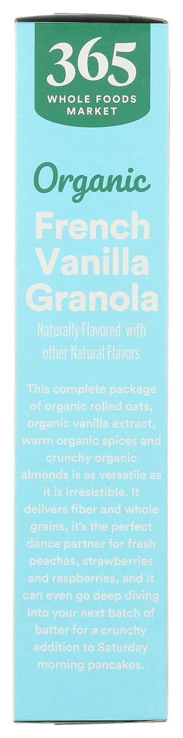 365 by Whole Foods Market, Organic French Vanilla Almond Granola, 17 Ounce