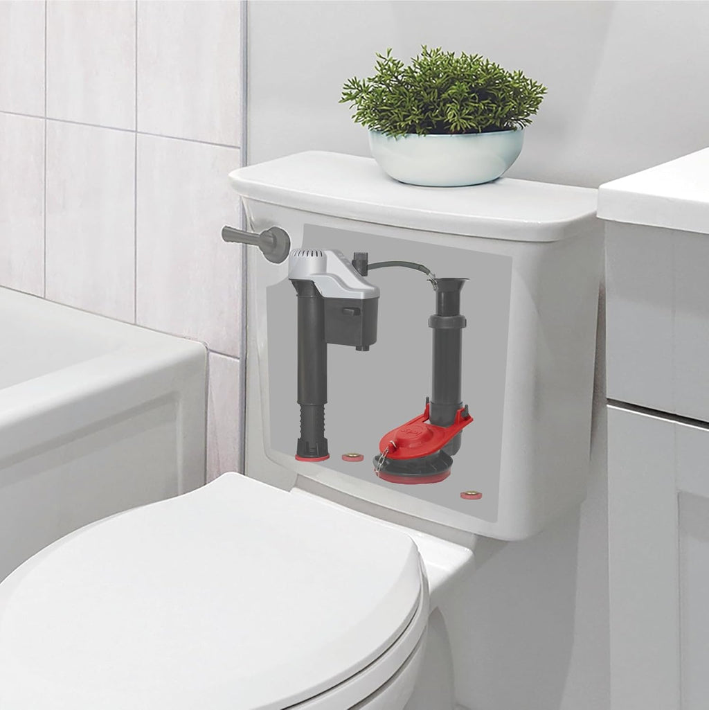 Korky Ultra Standard 2-Inch Universal Toilet Flapper - Long Lasting Rubber - Easy to Install - Made in USA, 100BP