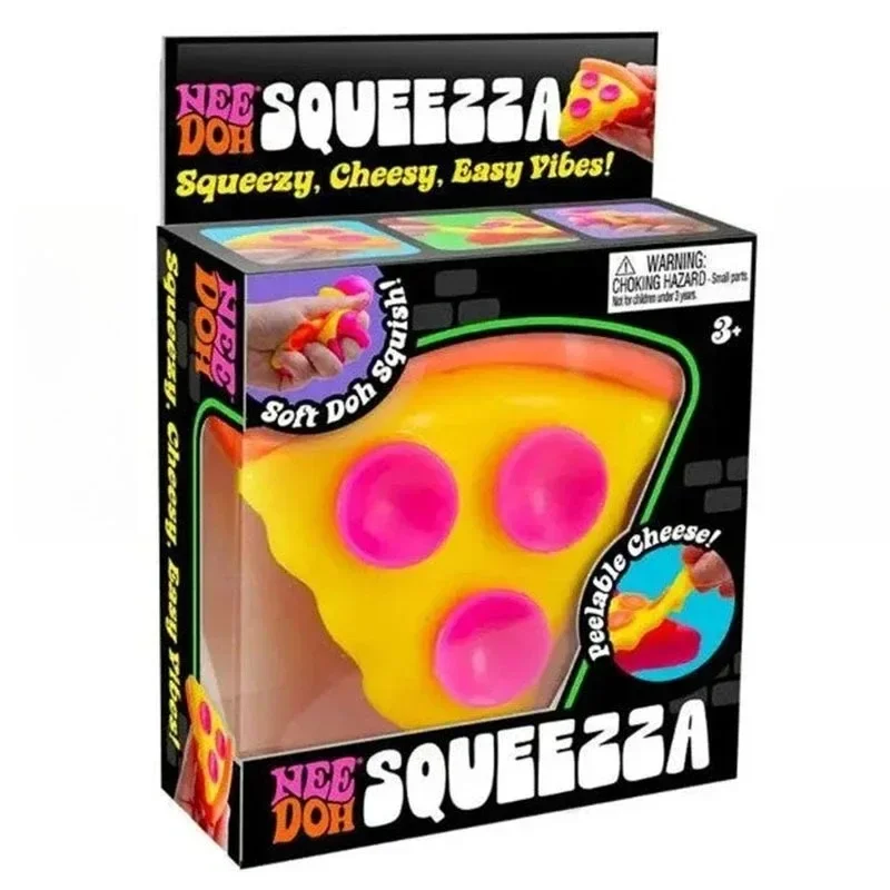 Nee doh Squeeze Blind Box Gift Supplies sensory toy, pinch and pressure reducing cube, squeeze able Fidget pressure reducing