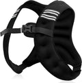 NATURELUX Weighted Vest Men or Women - 5/10/15/20/25/30lbs Weights with Reflective Stripe, Weighted Vest for Workout Equipment for Strength Training Running - Walking Weight Loss