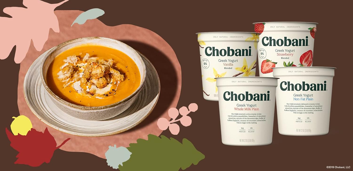 Chobani® Non-Fat Plain Greek Yogurt 32oz