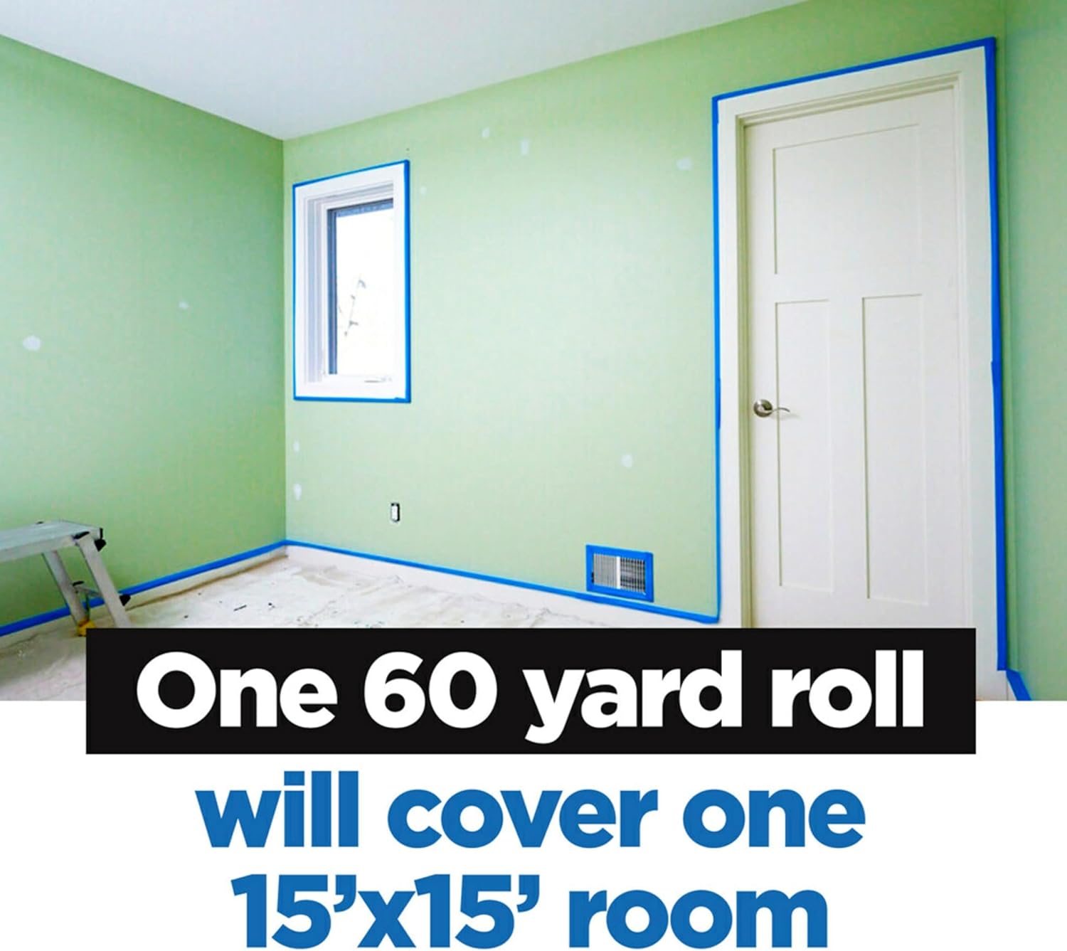 ScotchBlue Original Multi-Surface Painters Tape, 1 Inch Wide (0.94 In. x 60 Yds), 6 Rolls, Blue Paint Tape Protects Surfaces and Removes Easily, Masking Tapes for Indoor and Outdoor Use (2090-24EP6)