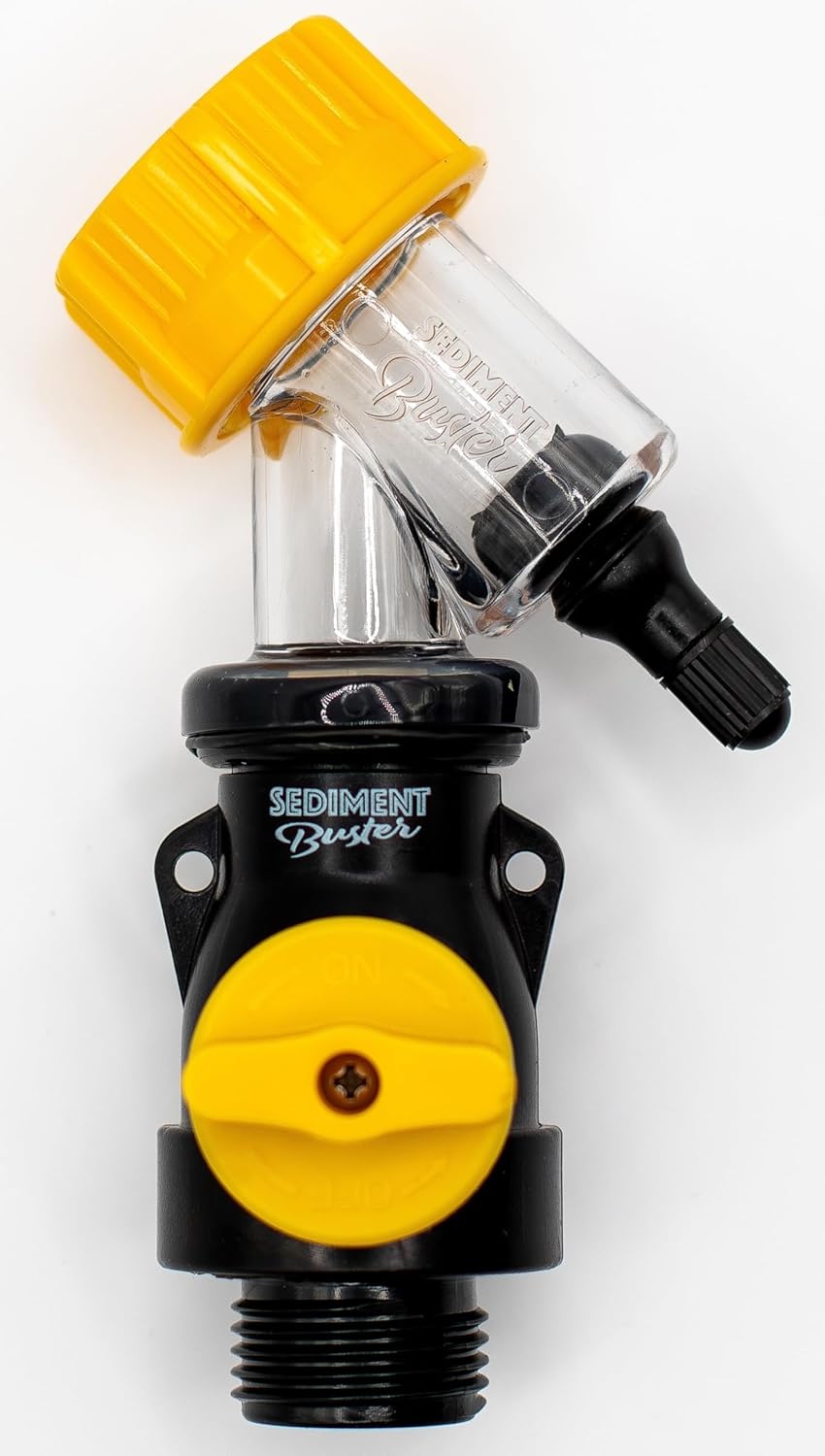 Sediment Buster - Water Heater Tool UL Verified V699054 – Flushes, Cleans, Drains, Breaks Up Sediment Clogs from Electric or Gas Water Heaters – Easy to Use