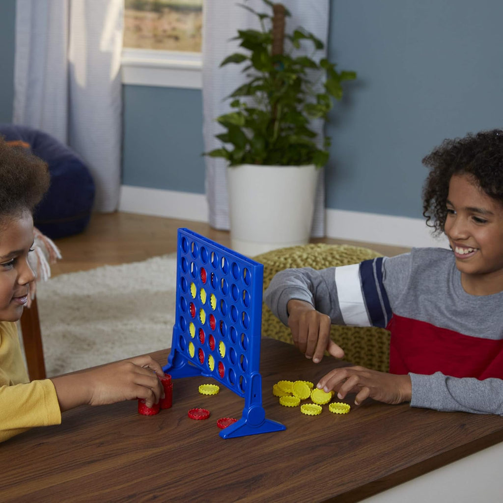 Hasbro Gaming Connect 4 Classic Grid, 4 in a Row Game, Strategy Board Games for Kids, 2 Players for Family and Kids, Easter Gifts for Boys and Girls, Ages 6+