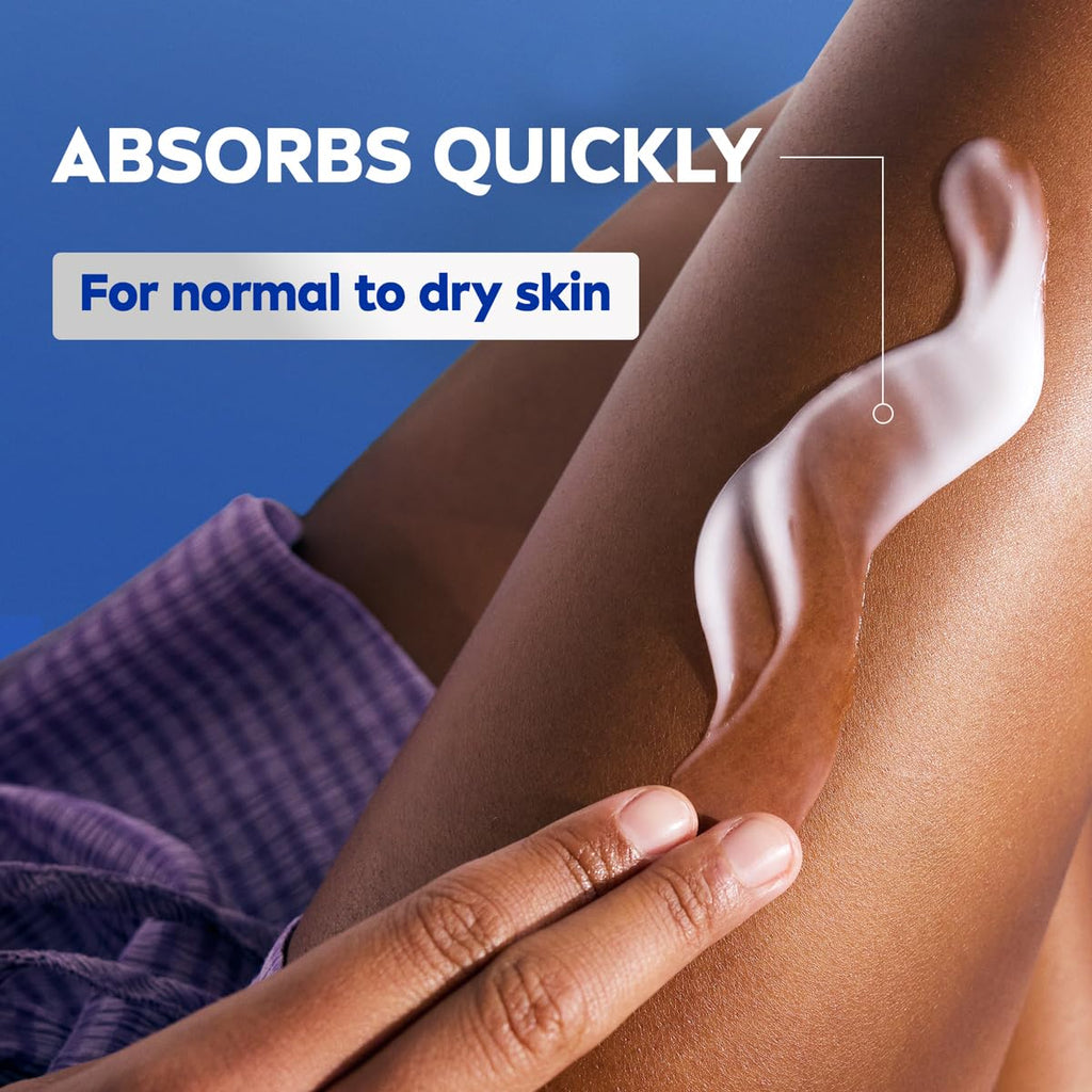 NIVEA Oil Infused Cherry Blossom and Jojoba Oil Body Lotion for Women, Fast-Absorbing and Non-Greasy Cherry Blossom Scented Lotion Moisturizes for 48 Hours, 16.9 Fl Oz Pump Bottle