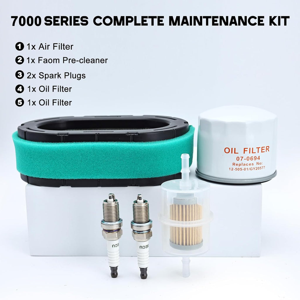 7000 Maintenance Kit 32 083 09-S Air Filter for Kohler 32 883 09-S1 KT715 KT725 KT730 KT735 KT740 KT745 19HP-26HP Engine Lawn Mower