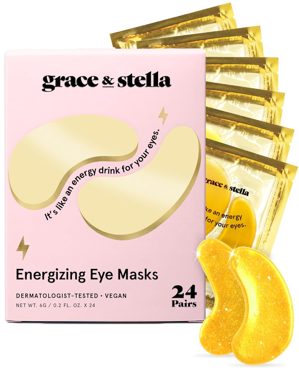 grace & stella Award Winning Under Eye Mask - Birthday Gifts for Women - Gel