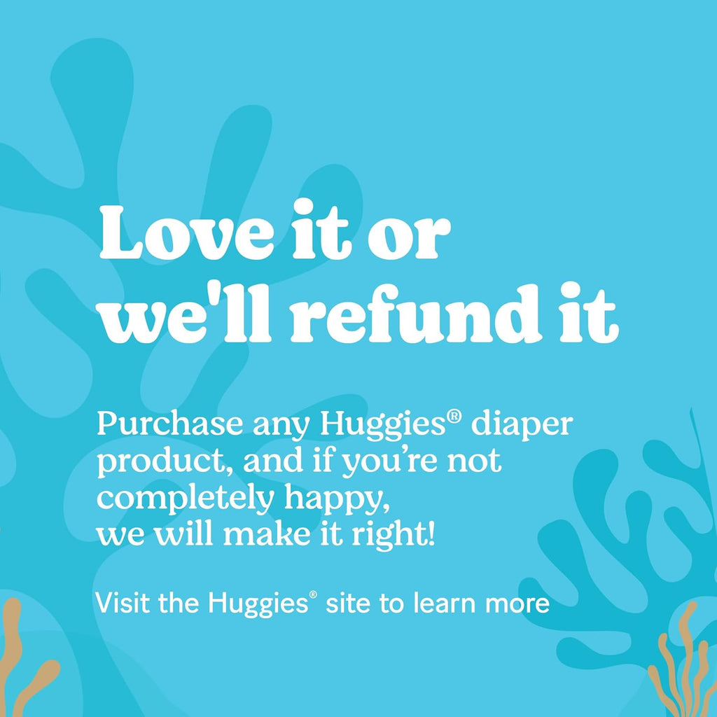 Huggies Little Swimmers Disposable Swim Diapers, Size 5-6 (32+ lbs), 17 Ct