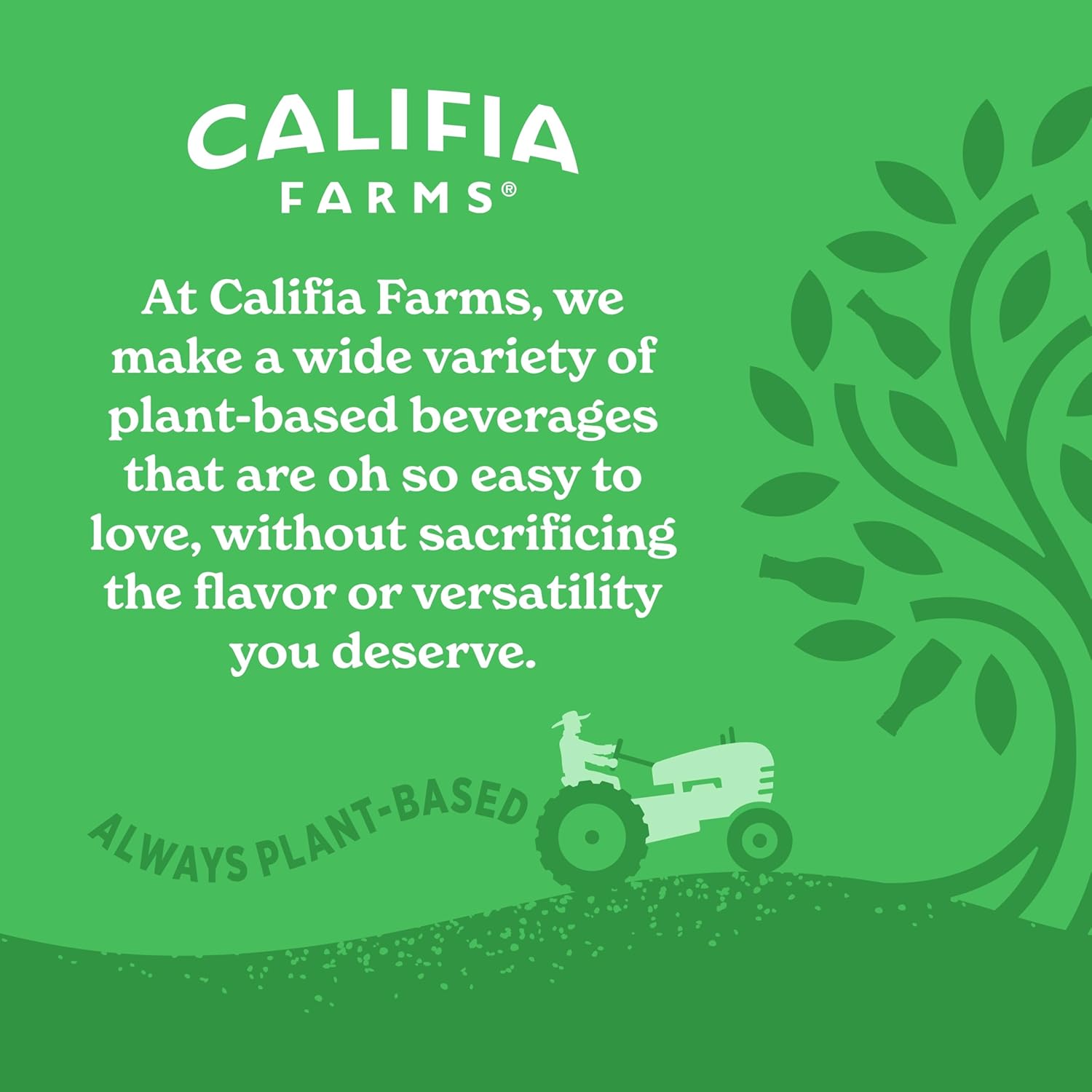 Califia Farms - Organic Unsweetened Almond Milk, 48 Oz, Dairy Free, Keto, Vegan, Plant Based, Organic Milk, Non GMO, Low Calorie, USDA Organic