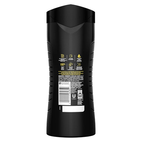 AXE Body Wash Apollo 4 Count for Long Lasting Freshness Sage & Cedarwood Men's Body Wash with Odor-Busting Prebiotics 16 oz