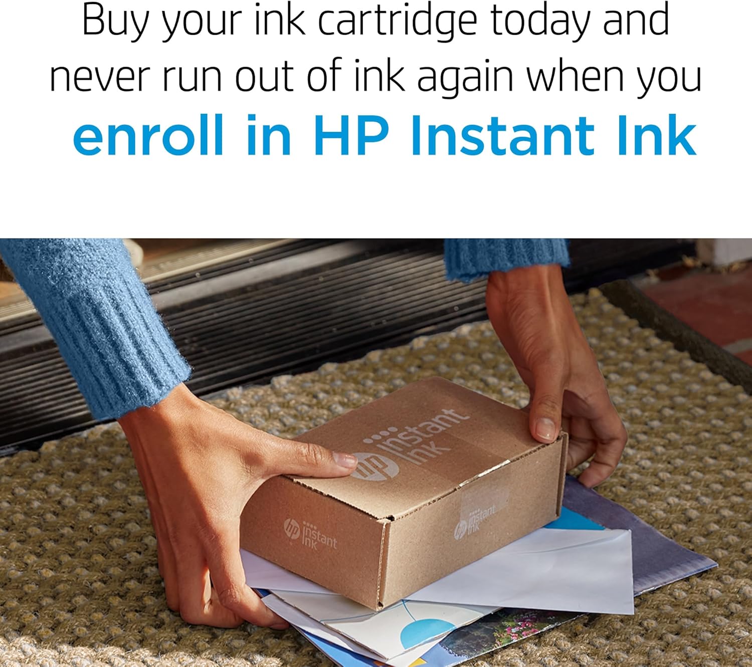 HP 64 Black & Tri-Color Ink Cartridges Printers (Combo Pack) | Works with Printer Series: Inspire 7950e; Envy Photo 6200, 7100, 7800; Tango | Eligible for Instant Ink | X4D92AN