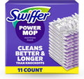 Swiffer PowerMop Multi-Surface Mopping Pad Refills for Floor Cleaning, 11 Count