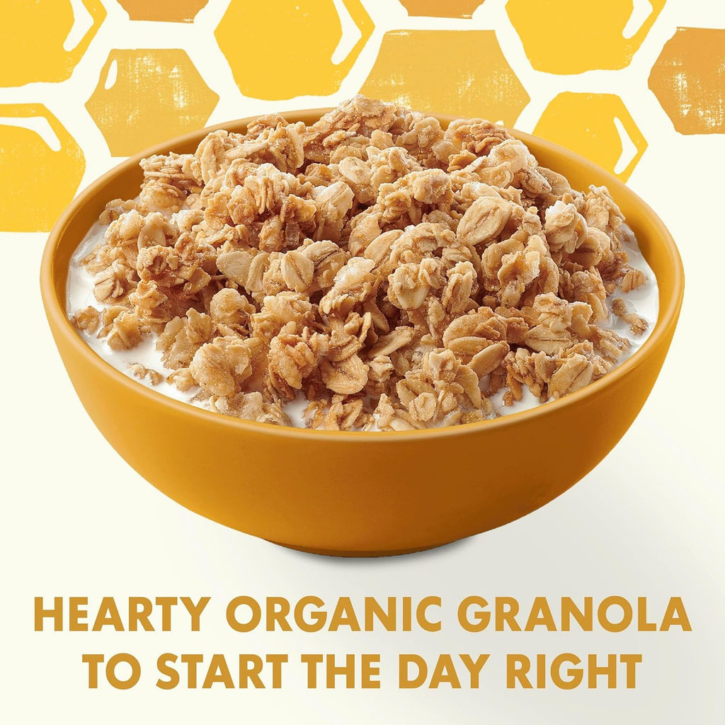 Cascadian Farm Organic Granola, Oats and Honey Cereal, Resealable Pouch, 11 oz