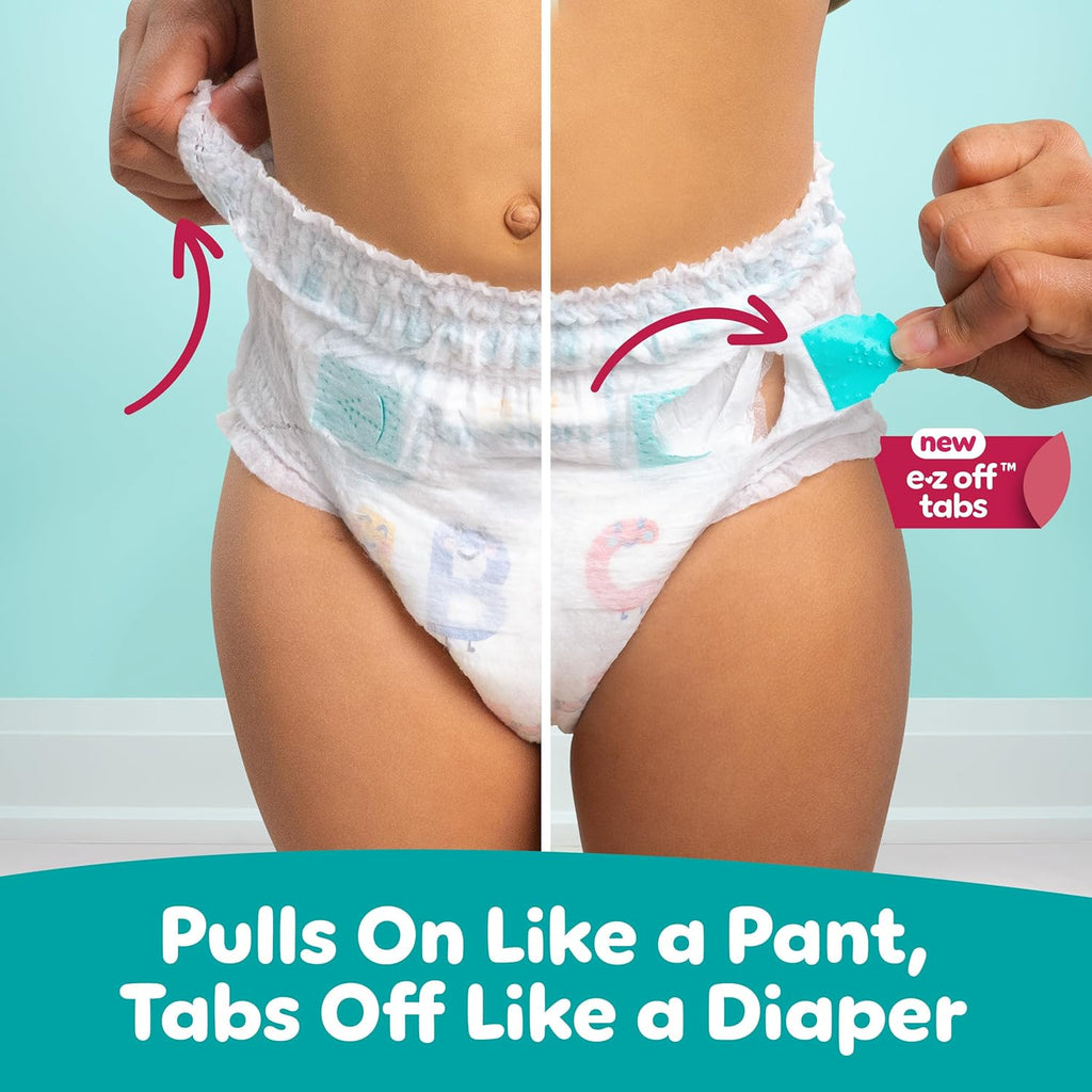 Pampers Diapers - Cruisers 360 - Size 5, 128 Count, Babyproof up to 100% Leakproof Pull-On Diaper