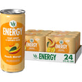 V8 Energy Peach Mango Energy Drink, 8 fl oz Can (24 Pack)