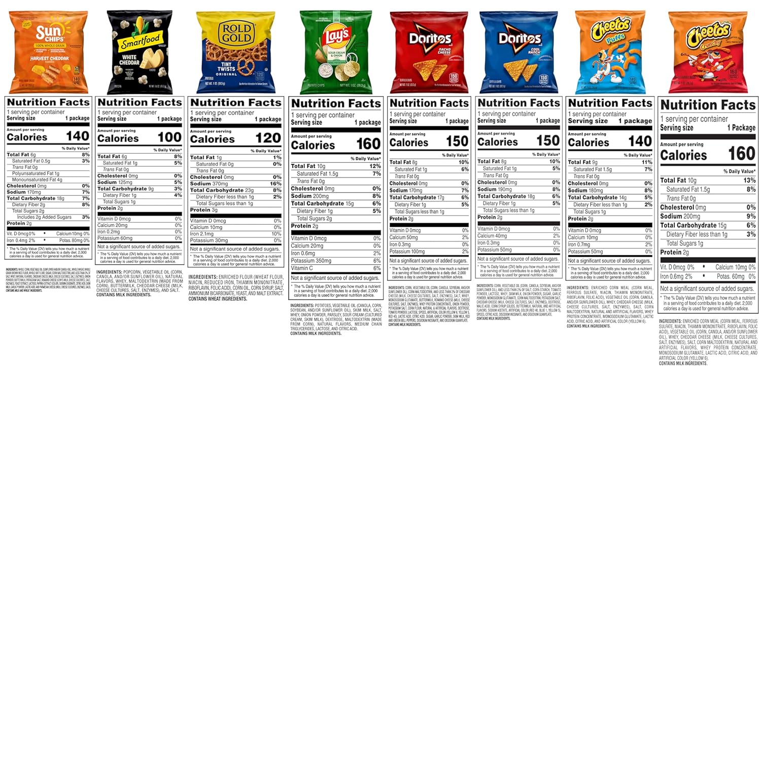 Frito-Lay Fun Times Mix Variety Pack, 2.37 Pounds, (Pack of 40)