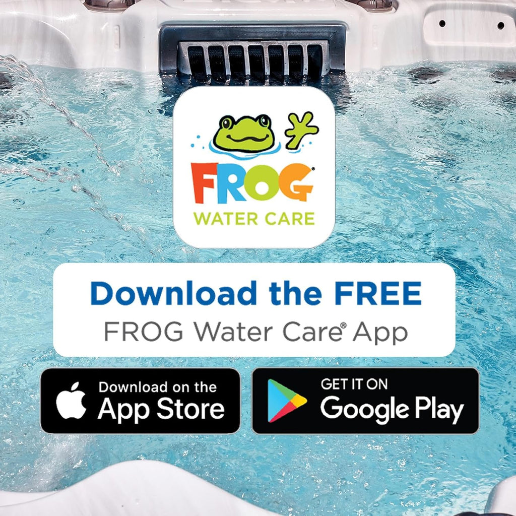 FROG @Ease Floating System for Hot Tubs - Quick & Easy Self-Regulating Hot Tub Sanitizer - Hot Tub Maintenance System with Sanitizing Minerals & SmartChlor Technology