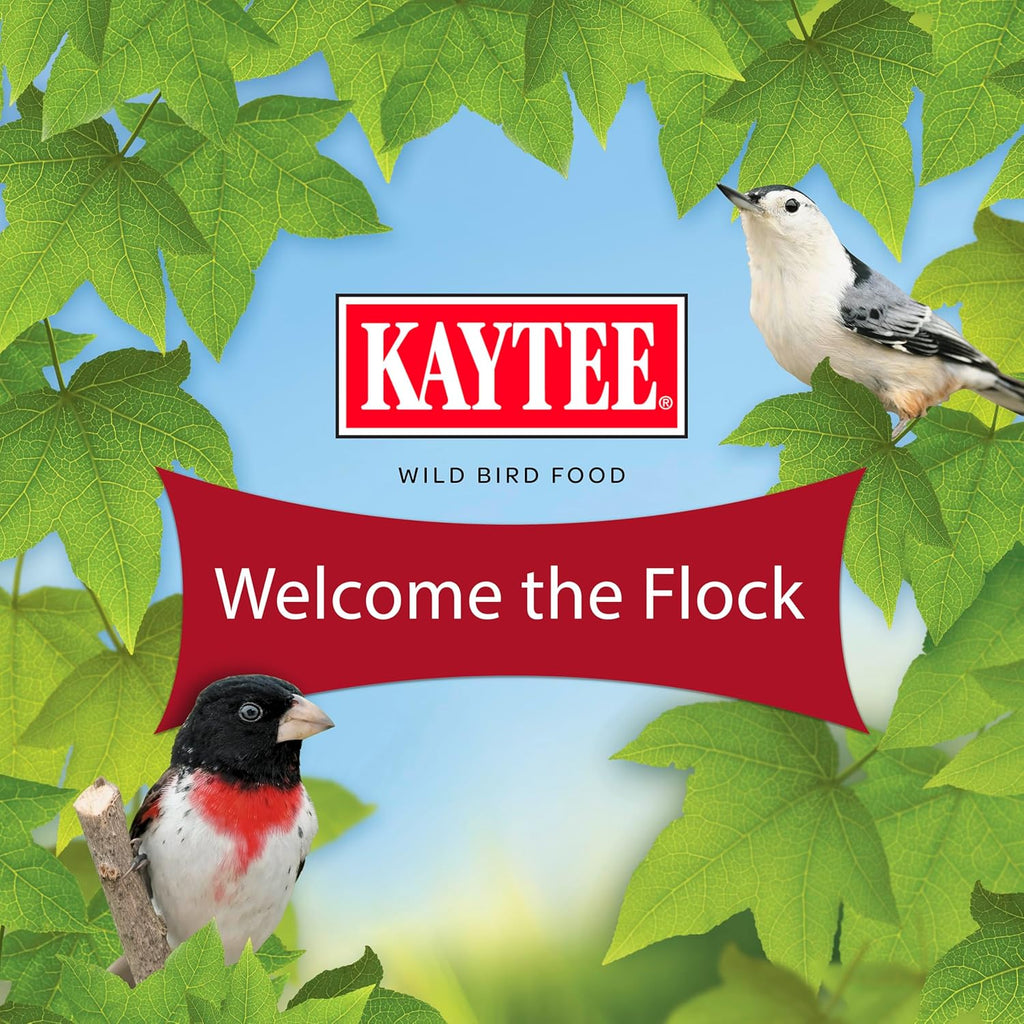 Kaytee All American Wild Bird Food Seed Blend for Cardinals, Blue Jays, Finches & Other Outdoor Wild Birds, 5 Pounds